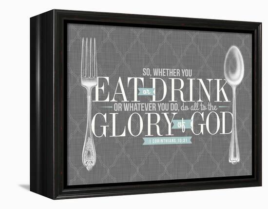 Glory to God 2-null-Framed Premier Image Canvas