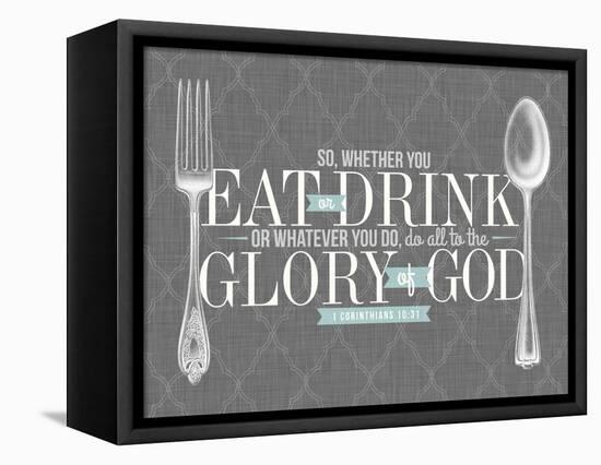 Glory to God 2-null-Framed Premier Image Canvas