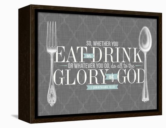 Glory to God 2-null-Framed Premier Image Canvas