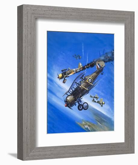 Gloster Gladiator-Wilf Hardy-Framed Giclee Print