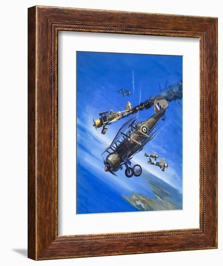 Gloster Gladiator-Wilf Hardy-Framed Giclee Print