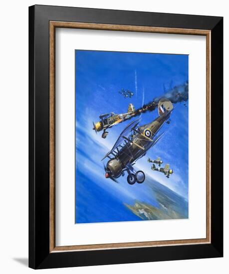 Gloster Gladiator-Wilf Hardy-Framed Giclee Print