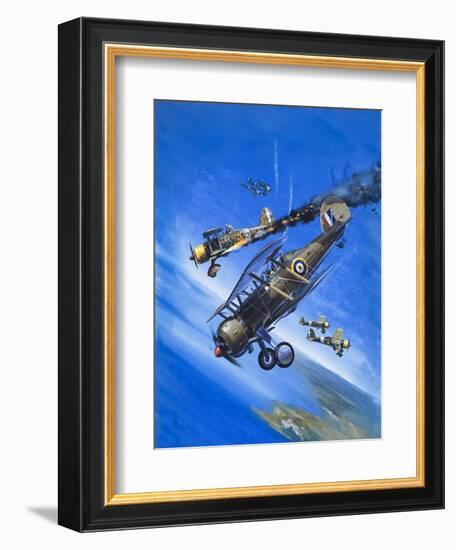 Gloster Gladiator-Wilf Hardy-Framed Giclee Print