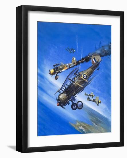 Gloster Gladiator-Wilf Hardy-Framed Giclee Print