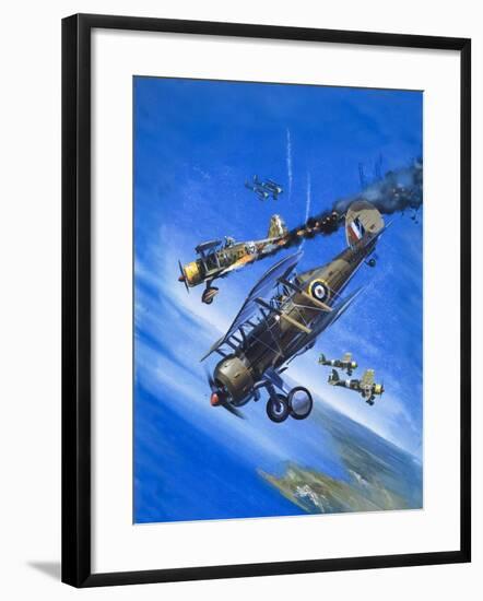 Gloster Gladiator-Wilf Hardy-Framed Giclee Print