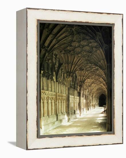 Gloucester Cathedral, Gloucester, Gloucestershire, England, United Kingdom-Adam Woolfitt-Framed Premier Image Canvas