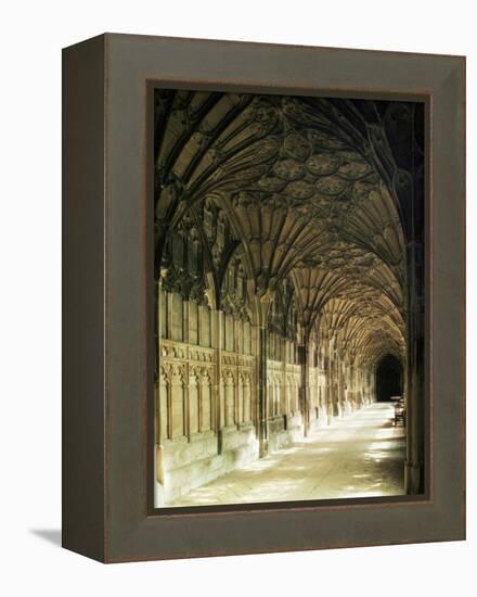 Gloucester Cathedral, Gloucester, Gloucestershire, England, United Kingdom-Adam Woolfitt-Framed Premier Image Canvas