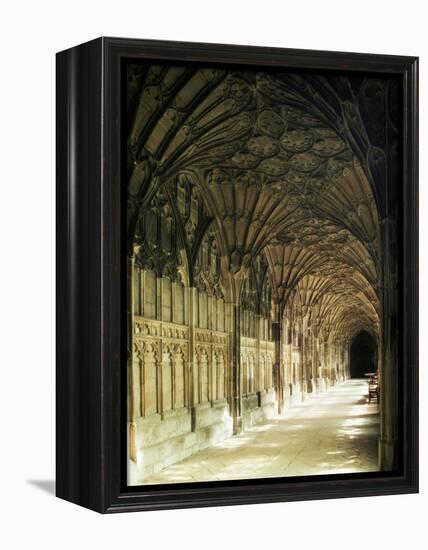 Gloucester Cathedral, Gloucester, Gloucestershire, England, United Kingdom-Adam Woolfitt-Framed Premier Image Canvas