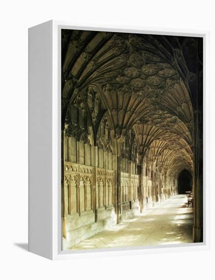 Gloucester Cathedral, Gloucester, Gloucestershire, England, United Kingdom-Adam Woolfitt-Framed Premier Image Canvas