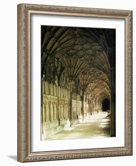 Gloucester Cathedral, Gloucester, Gloucestershire, England, United Kingdom-Adam Woolfitt-Framed Photographic Print