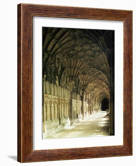 Gloucester Cathedral, Gloucester, Gloucestershire, England, United Kingdom-Adam Woolfitt-Framed Photographic Print