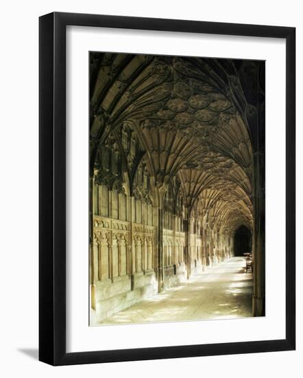 Gloucester Cathedral, Gloucester, Gloucestershire, England, United Kingdom-Adam Woolfitt-Framed Photographic Print