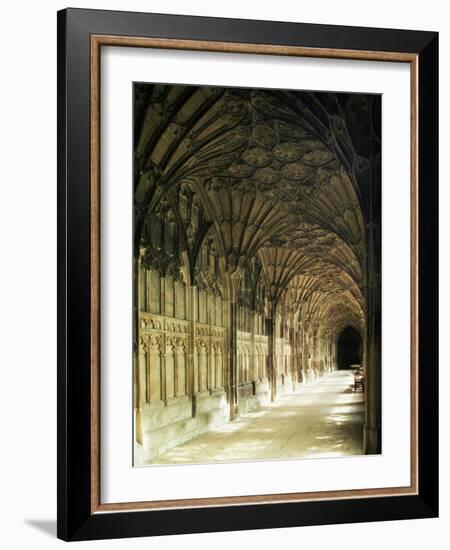 Gloucester Cathedral, Gloucester, Gloucestershire, England, United Kingdom-Adam Woolfitt-Framed Photographic Print