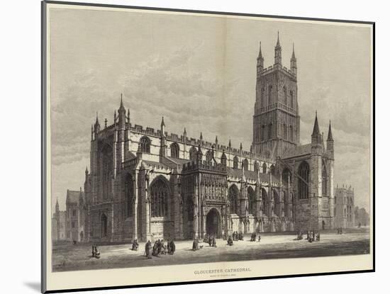 Gloucester Cathedral-Samuel Read-Mounted Giclee Print