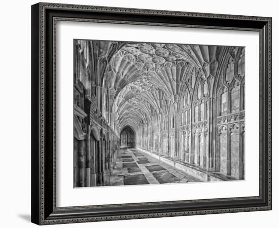 Gloucester Cloister Gloucester England-John Ford-Framed Photographic Print