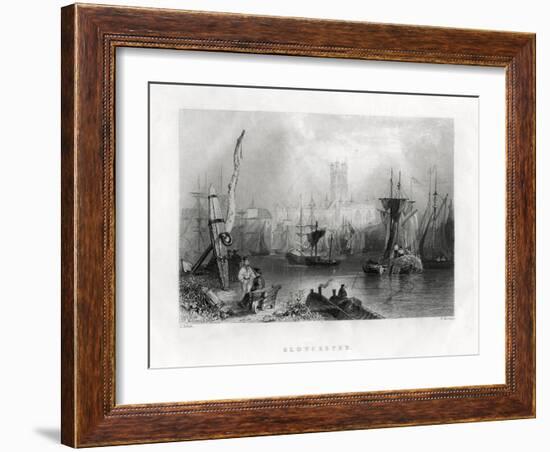 Gloucester, England, 19th Century-W Mossman-Framed Giclee Print