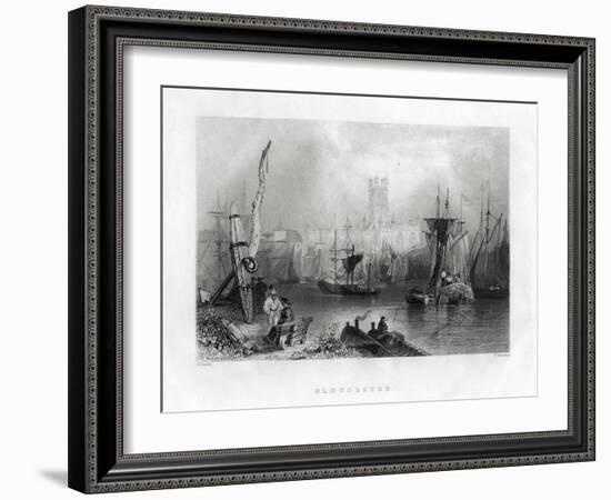 Gloucester, England, 19th Century-W Mossman-Framed Giclee Print