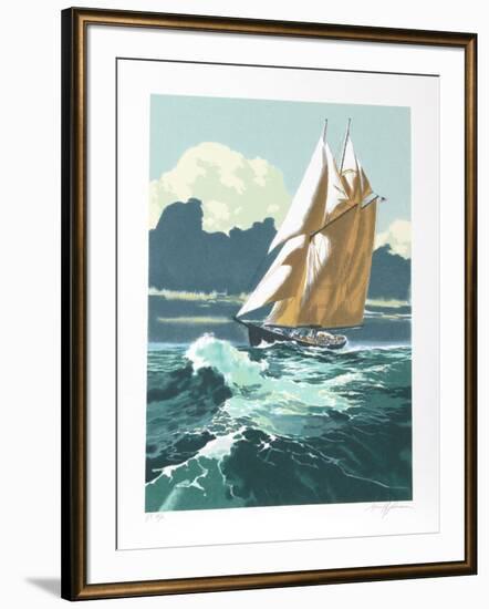 Gloucester Fisherman-Harry Schaare-Framed Collectable Print