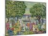 Gloucester Harbour-Maurice Brazil Prendergast-Mounted Giclee Print