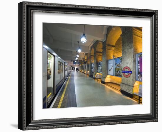 Gloucester Road Tube Station, London, England, United Kingdom, Europe-Ethel Davies-Framed Photographic Print