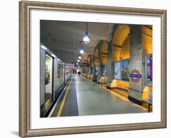 Gloucester Road Tube Station, London, England, United Kingdom, Europe-Ethel Davies-Framed Photographic Print