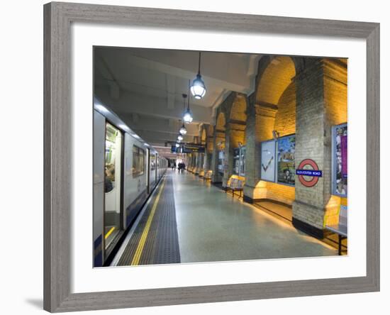 Gloucester Road Tube Station, London, England, United Kingdom, Europe-Ethel Davies-Framed Photographic Print