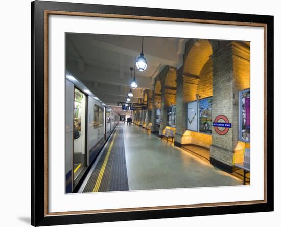 Gloucester Road Tube Station, London, England, United Kingdom, Europe-Ethel Davies-Framed Photographic Print