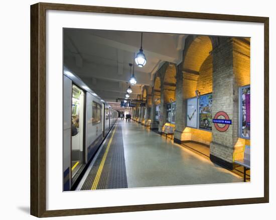 Gloucester Road Tube Station, London, England, United Kingdom, Europe-Ethel Davies-Framed Photographic Print