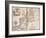 Gloucester(Shire), 1579-Christopher Saxton-Framed Giclee Print