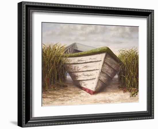 Gloucester Skiff-Karl Soderlund-Framed Art Print