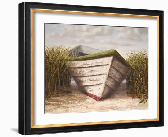 Gloucester Skiff-Karl Soderlund-Framed Art Print