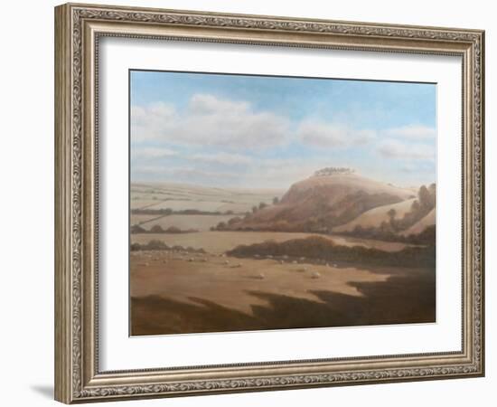 Gloucestershire Landscape, 2012-Lincoln Seligman-Framed Giclee Print
