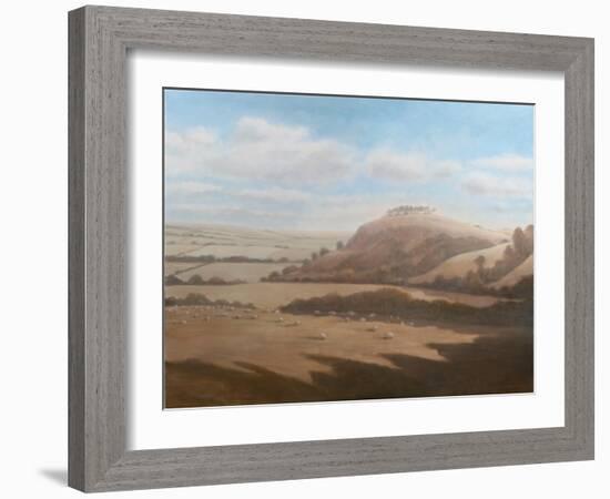 Gloucestershire Landscape, 2012-Lincoln Seligman-Framed Giclee Print