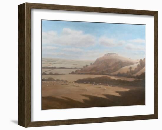 Gloucestershire Landscape, 2012-Lincoln Seligman-Framed Giclee Print