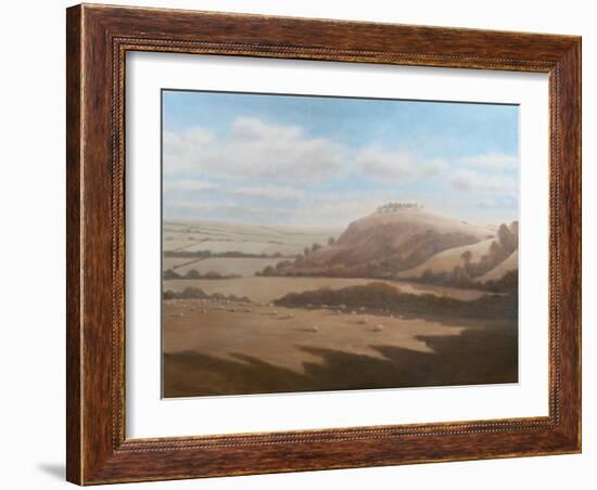 Gloucestershire Landscape, 2012-Lincoln Seligman-Framed Giclee Print