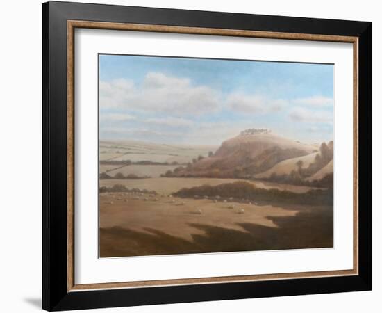 Gloucestershire Landscape, 2012-Lincoln Seligman-Framed Giclee Print