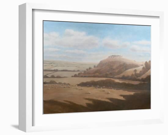 Gloucestershire Landscape, 2012-Lincoln Seligman-Framed Giclee Print