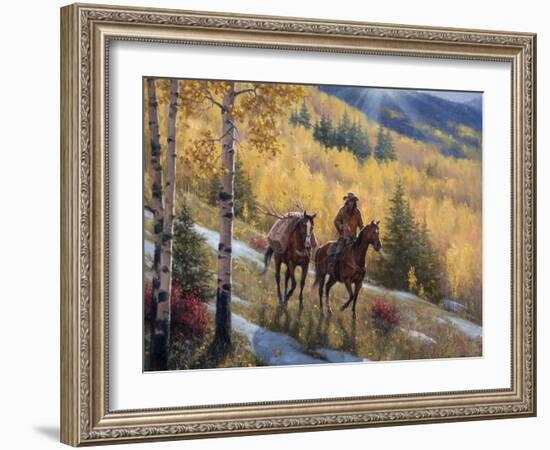 Glow of Indian Summer-Jack Sorenson-Framed Art Print