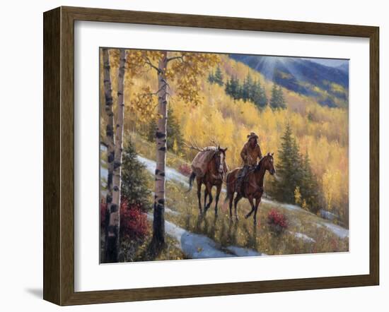 Glow of Indian Summer-Jack Sorenson-Framed Art Print