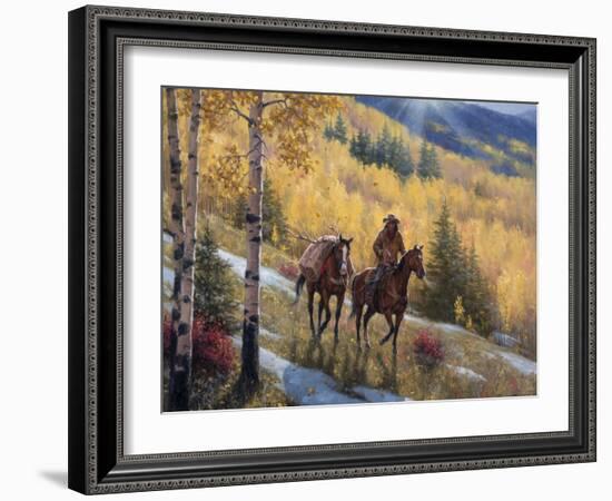 Glow of Indian Summer-Jack Sorenson-Framed Art Print