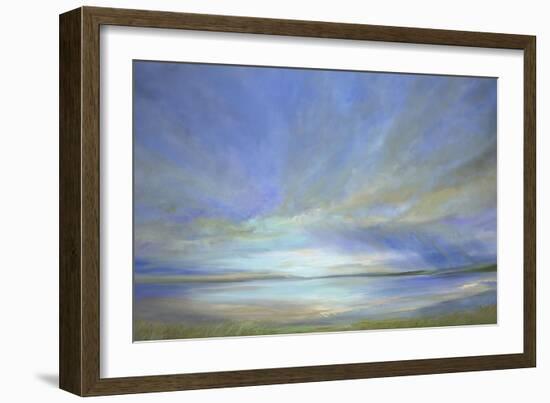 Glow on the Bay-Sheila Finch-Framed Art Print