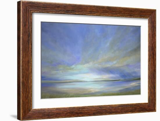 Glow on the Bay-Sheila Finch-Framed Art Print