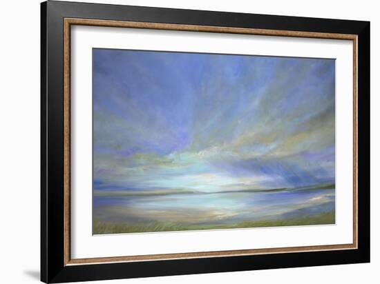 Glow on the Bay-Sheila Finch-Framed Art Print