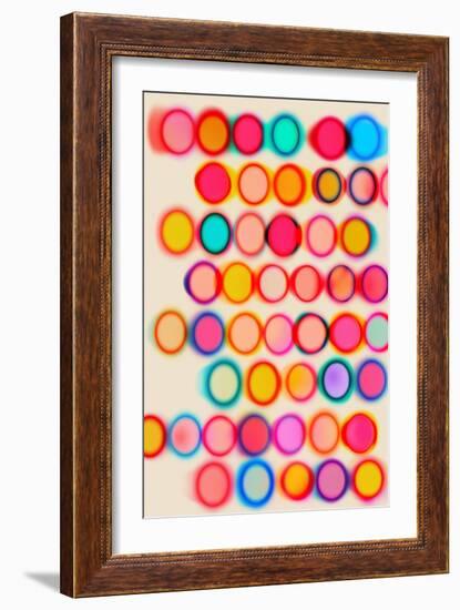 Glow-Jazzberry Blue-Framed Giclee Print