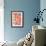 Glow-Jazzberry Blue-Framed Giclee Print displayed on a wall