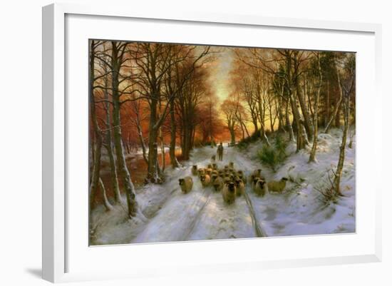 Glowed with Tints of Evening Hours-Joseph Farquharson-Framed Giclee Print