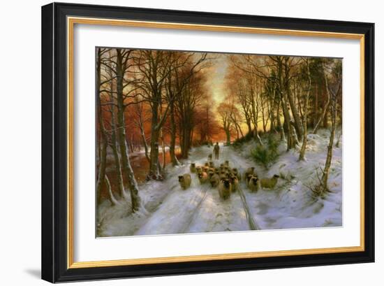 Glowed with Tints of Evening Hours-Joseph Farquharson-Framed Giclee Print