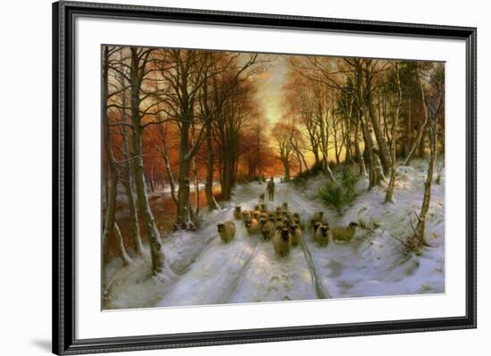 Glowed with Tints of Evening Hours-Joseph Farquharson-Framed Giclee Print