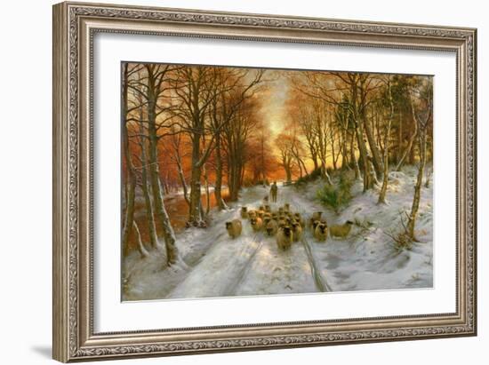 Glowed with Tints of Evening Hours-Joseph Farquharson-Framed Giclee Print