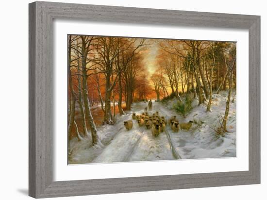 Glowed with Tints of Evening Hours-Joseph Farquharson-Framed Giclee Print